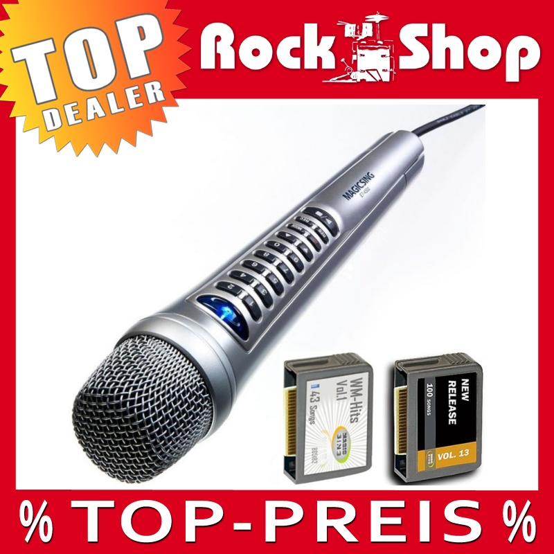 Magic Sing ET 4500 KaraokeSystem Karaokeanlage mit 340 Songs Karaoke